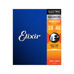 Elixir 12052 Nanoweb Electric Guitar Strings, Light, 10-46