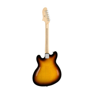 Squier Affinity Series Starcaster Electric Guitar, Maple FB, 3-Tone Sunburst