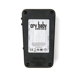 Jim Dunlop CBM535Q Cry Baby Mini 535Q Wah Guitar Effects Pedal