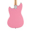 Squier Sonic Mustang HH Electric Guitar w/White Pickguard, Maple FB, Flash Pink