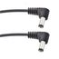 Voodoo Lab PPBAR-R12 Standard Polarity Cable, 2.1mm Right-Angle, 12inch